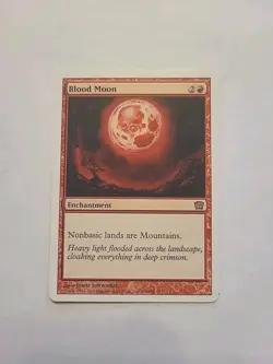 Blood Moon [9th Edition] Magic the Gathering LP MTG - Image 1