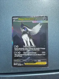 Mega Absol ex 180/132 | Mega Evolution | Special Illustration Rare Pokemon Card - Image 1