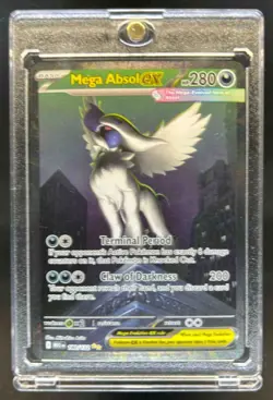 2025 Pokemon Mega Evolution Absol ex Special Illustration Rare #180/132 - Image 1