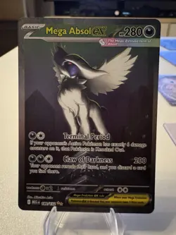 Pokemon TCG Mega Absol Ex 180/132 Mega Evolution Special Illustration Rare - Image 1