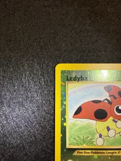 Pokemon Ledyba Reverse Holo 7/18 from Southern Islands in MP+ condition! - Image 3