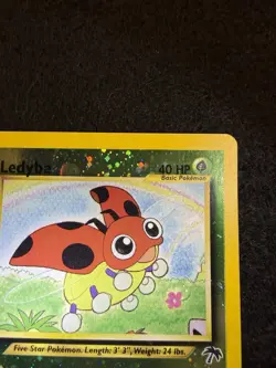 Pokemon Ledyba Reverse Holo 7/18 from Southern Islands in MP+ condition! - Image 4