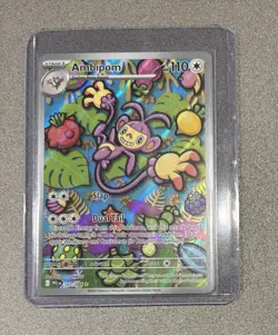 Pokemon TCG - Ambipom 107/094 : Illustration Rare - Phantasmal Flames NM - Image 1