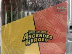 Pokemon Mega Evolution Ascended Heroes Tech Sticker Collection New Box Presale - Image 2