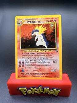 Typhlosion 18/111 Pokemon Neo Genesis Holo Rare Card - HP - Image 1