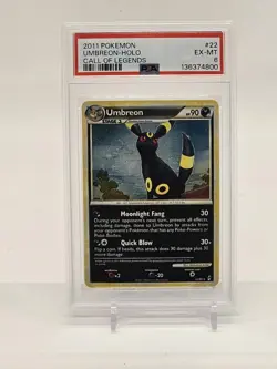 Umbreon 22/95 Holo PSA 6 Call Of Legends Pokemon Card - Image 1