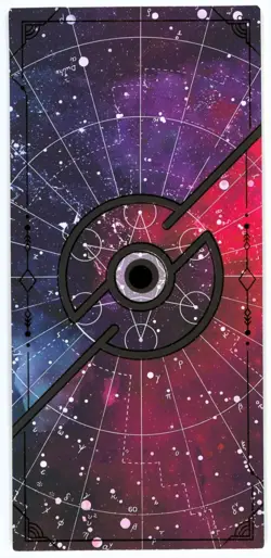 Pokemon Eif Origin Collection Box Topper I Tarot The Magician Delphox GOLD - Image 2