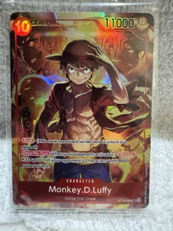 Monkey.D.Luffy ST10-006 One Piece Promotion Foil Treasure Booster set - Sealed - Image 1