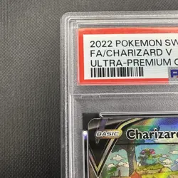 2022 Pokemon SWSH BSP FA/Charizard v Ultra Premium Collection #260 PSA 9 Mint - Image 3