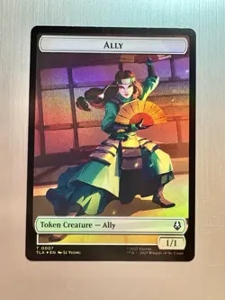 Ally / Clue - 7 - MTG Avatar: The Last Airbender - Token - FOIL - Image 1