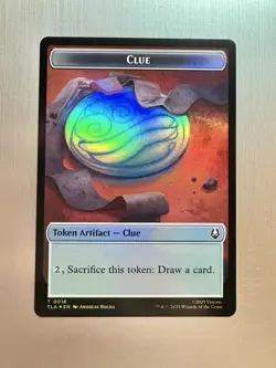 Ally / Clue - 7 - MTG Avatar: The Last Airbender - Token - FOIL - Image 2