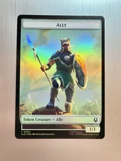 Ally / Clue - 5 - MTG Avatar: The Last Airbender - Token - FOIL - Image 1