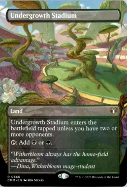 Undergrowth Stadium (Borderless) Commander Masters CMM Normal NM - Image 1