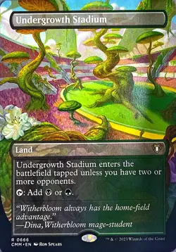 Undergrowth Stadium (Borderless) Non- Foil R Commander Masters 666 NM - Image 1