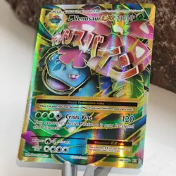 Pokemon TCG XY Evolutions M Venusaur EX 100/108 Full Art Ultra Rare NM+ - Image 2