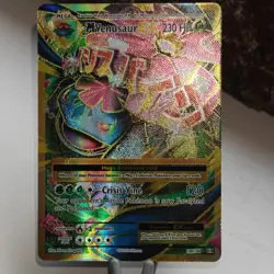 Pokemon TCG XY Evolutions M Venusaur EX 100/108 Full Art Ultra Rare NM+ - Image 3