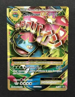 Pokemon Card - M Venusaur EX 100/108 (Full Art) XY Evolutions Ultra Rare Holo - Image 1