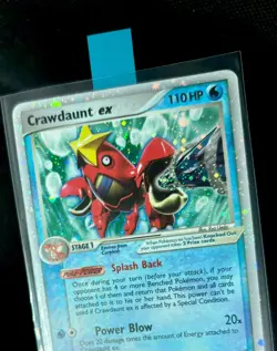 2006 Crawdaunt EX LP- 99/110 Pokemon Card Holon Phantoms English Vintage Rare* - Image 2