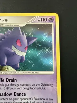Pokemon TCG Diamond and Pearl Gengar 27/130 Base Non-Holo Rare NM - Image 3