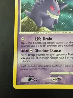 Pokemon TCG Diamond and Pearl Gengar 27/130 Base Non-Holo Rare NM - Image 5
