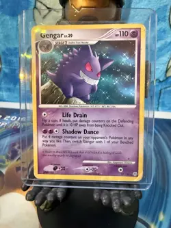 Gengar Rare Normal Diamond and Pearl 27/130 HP Pokemon TCG - Image 1