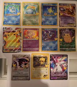 Pokemon Celebration Card Lot Shining Magikarp, Blastoise, Venusaur 18 Cards!! - Image 1