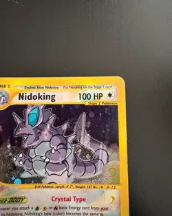 Pokemon Card-Nidoking-Holo-Aquapolis-150/147-Crystal-ENG - Image 3