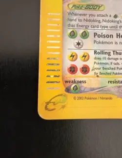 Pokemon Card-Nidoking-Holo-Aquapolis-150/147-Crystal-ENG - Image 5