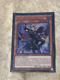 Yu-Gi-Oh! Medius the Pure DUAD-EN008 1st Edition Ultra Rare NM - Image 1