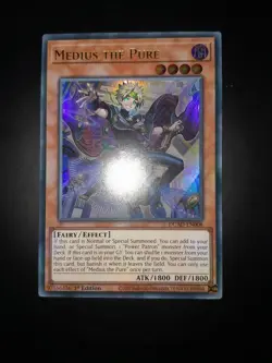 Yu-Gi-Oh! Medius the Pure DUAD-EN008 1st Edition Ultra Rare NM - Image 1