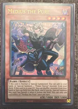 Yu-Gi-Oh! Medius the Pure DUAD-EN008 1st Edition Ultra Rare NM - Image 1