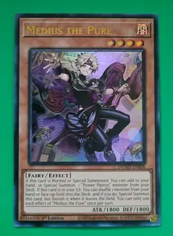Medius the Pure DUAD-EN008 Ultra Rare 1st Edition Near Mint Yu-Gi-Oh! NM - Image 1