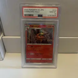 2022 Pokemon GO TCG Charizard #010 Japanese PSA 10 GEM MINT Graded Card - Image 1