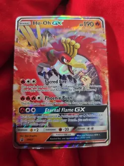 Ho-Oh GX SM Promos #SM57 Pokemon Card TCG NM great Cond - Image 1