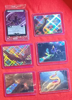 Kodem TCG The Red War Kickstarter Promo set. 6 Holo cards of Awesomeness!!! - Image 1
