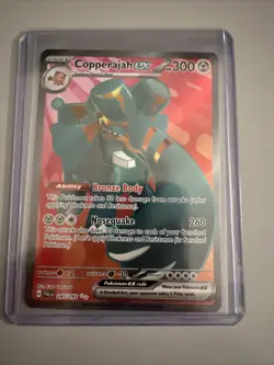 Copperajah ex 245/193 Paldea Evolved Full Art Ultra Rare Pokemon TCG Card NM - Image 1