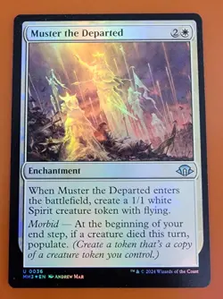 1x Muster the Departed | FOIL | Modern Horizons 3 | MTG Magic Cards - Image 1
