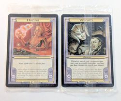 2 SEALED VANGUARD #2 PACKS oversized Hanna & Volrath 8 cards 1997 Vintage RARE - Image 1