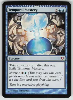 MTG Temporal Mastery Normal Avacyn Restored # 81 NM - Image 1