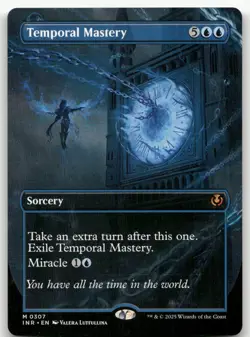 Temporal Mastery (Borderless) #307 (NM) Innistrad Remastered INR Magic MTG - Image 1