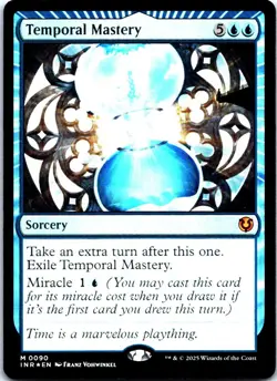 Temporal Mastery M Innistrad Remastered FOIL 90 NM NM-LP - Image 1