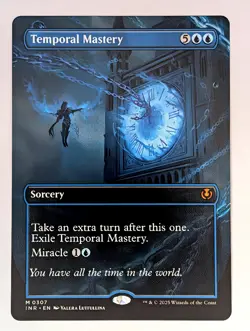 (Normal) Temporal Mastery (Borderless) (307) Innistrad Remastered Mtg NM - Image 1