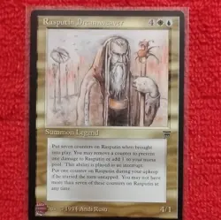 Magic: The Gathering Rasputin Dreamweaver Legendary Creature Legends 1994 - Image 1
