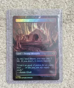 Blood Crypt (Foil Double-sided Borderless) Lorwyn Eclipsed- in hand + free gift - Image 2