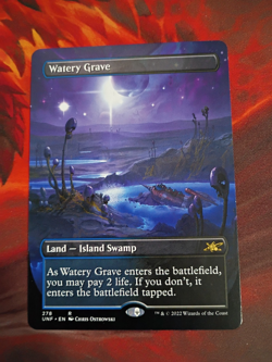 MTG Watery Grave - Unfinity #278 unplayed nm - Image 1