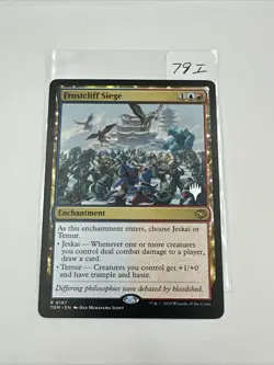 Frostcliff Siege 0187 Promo stamped Tarkir: Dragonstorm NM - Image 1