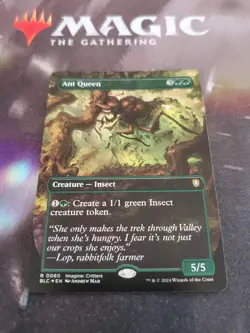 Mtg. Ant Queen. Foil Borderless. Commander: Bloomburrow. Nm - Image 1