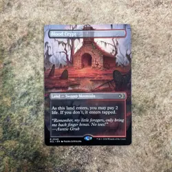 Magic the Gathering - Blood Crypt - Lorwyn Eclipsed - Borderless - MTG - Image 1