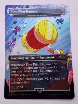 Piko Piko Hammer - Hammer of Nazahn (Rainbow Foil) Secret Lair Drop Foil - Image 1