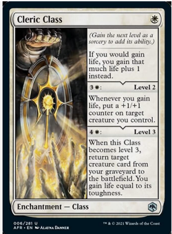 Cleric Class [Dungeons & Dragons: Adventures in the Forgotten Realms] Near Mint - Image 1